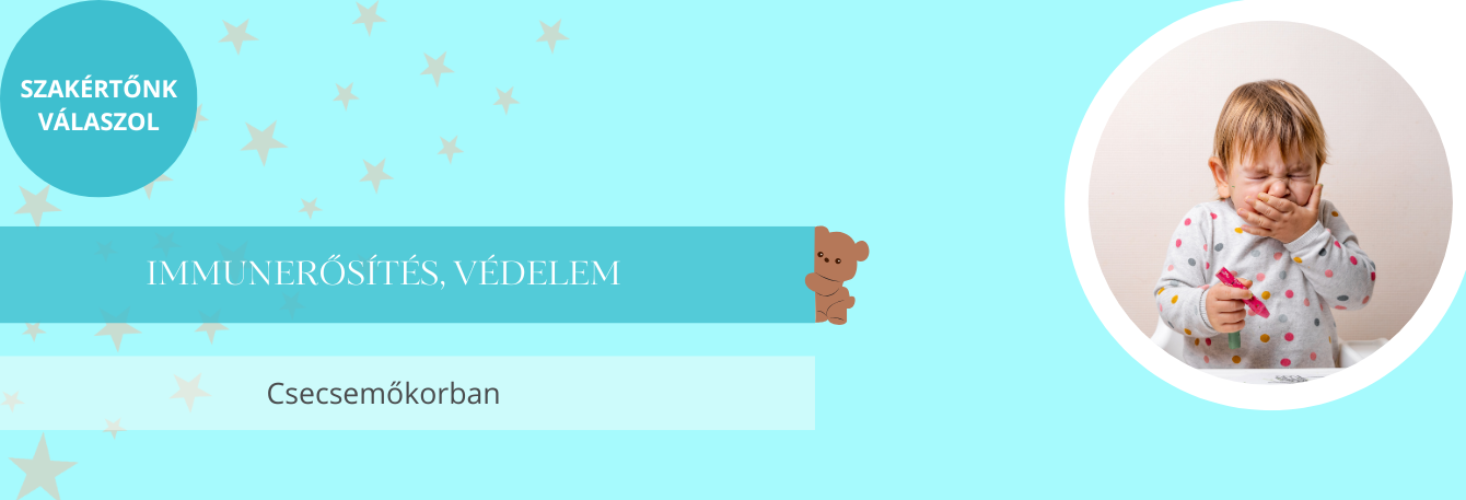 Immunrendszer támogatása csecsemőkorban