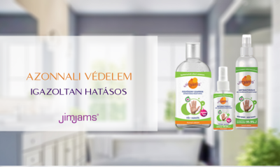 JimJams kéz- és bőrfertőtlenítők – Tökéletes védelem a kórokozók ellen!